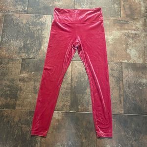 Athleta pants velvet pants